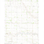 United States Geological Survey Letcher SW, SD (1979, 24000-Scale) digital map