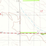 United States Geological Survey Letcher SW, SD (1979, 24000-Scale) digital map
