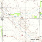 United States Geological Survey Letcher SW, SD (1979, 24000-Scale) digital map