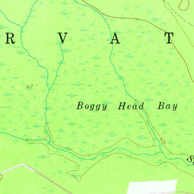 United States Geological Survey Letford, GA (1958, 24000-Scale) digital map