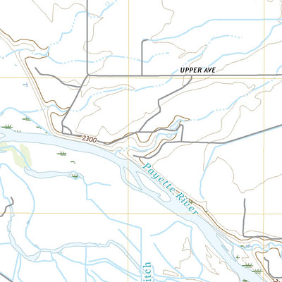 United States Geological Survey Letha, ID (2020, 24000-Scale) digital map