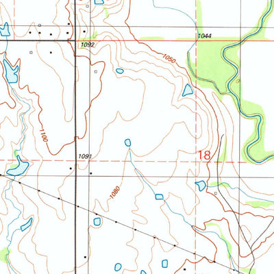 United States Geological Survey Letitia, OK (1991, 24000-Scale) digital map