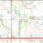 United States Geological Survey Letitia, OK (1991, 24000-Scale) digital map
