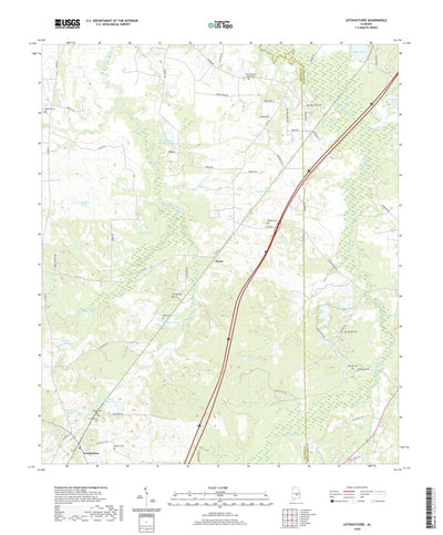 United States Geological Survey Letohatchee, AL (2020, 24000-Scale) digital map