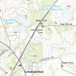 United States Geological Survey Letohatchee, AL (2020, 24000-Scale) digital map