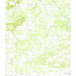 United States Geological Survey Letona, AR (1962, 24000-Scale) digital map