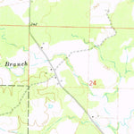 United States Geological Survey Letona, AR (1962, 24000-Scale) digital map