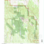 United States Geological Survey Letterbox Hill, CA (1993, 24000-Scale) digital map