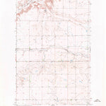 United States Geological Survey Letz Lake, MT (1967, 24000-Scale) digital map