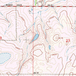 United States Geological Survey Letz Lake, MT (1967, 24000-Scale) digital map
