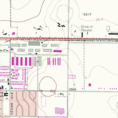 United States Geological Survey Levelland East, TX (1965, 24000-Scale) digital map