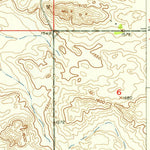United States Geological Survey Leverich, ND (1954, 24000-Scale) digital map