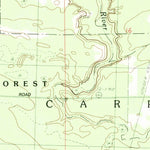 United States Geological Survey Levering, MI (1982, 25000-Scale) digital map