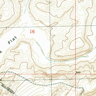 United States Geological Survey Levey NE, WA (1991, 24000-Scale) digital map