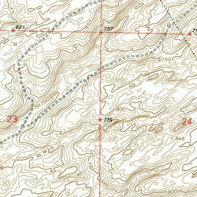 United States Geological Survey Levey SW, WA (1964, 24000-Scale) digital map