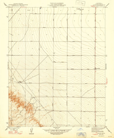 United States Geological Survey Levis, CA (1947, 24000-Scale) digital map