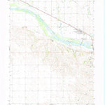 United States Geological Survey Lewellen, NE (1971, 24000-Scale) digital map