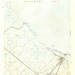 United States Geological Survey Lewes, DE (1944, 24000-Scale) digital map
