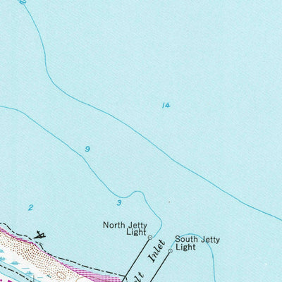 United States Geological Survey Lewes, DE (1954, 24000-Scale) digital map