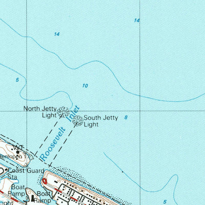 United States Geological Survey Lewes, DE (1984, 24000-Scale) digital map