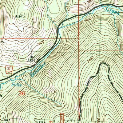 United States Geological Survey Lewis Butte, WA (2002, 24000-Scale) digital map
