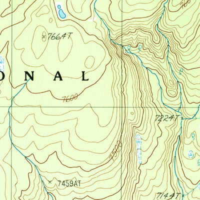 United States Geological Survey Lewis Canyon, WY (1989, 24000-Scale) digital map