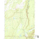 United States Geological Survey Lewis Canyon, WY (1996, 24000-Scale) digital map