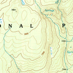 United States Geological Survey Lewis Canyon, WY (1996, 24000-Scale) digital map