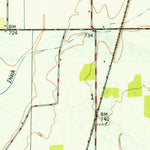 United States Geological Survey Lewis Creek, IN (1948, 24000-Scale) digital map