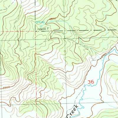 United States Geological Survey Lewis Creek, OR (1990, 24000-Scale) digital map