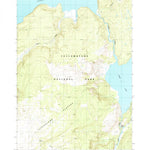 United States Geological Survey Lewis Falls, WY (1986, 24000-Scale) digital map