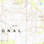 United States Geological Survey Lewis Falls, WY (1986, 24000-Scale) digital map