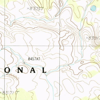 United States Geological Survey Lewis Falls, WY (1986, 24000-Scale) digital map