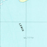 United States Geological Survey Lewis Falls, WY (1986, 24000-Scale) digital map