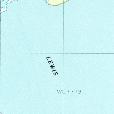 United States Geological Survey Lewis Falls, WY (1986, 24000-Scale) digital map