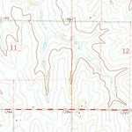 United States Geological Survey Lewis, IA (1971, 24000-Scale) digital map