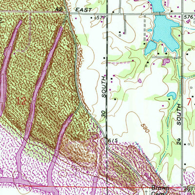 United States Geological Survey Lewis, IN (1963, 24000-Scale) digital map
