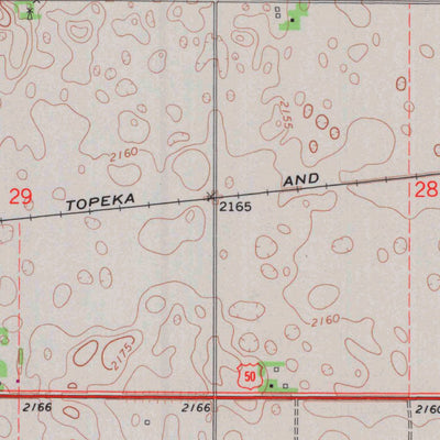 United States Geological Survey Lewis, KS (1972, 24000-Scale) digital map