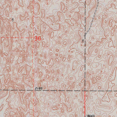 United States Geological Survey Lewis, KS (1972, 24000-Scale) digital map