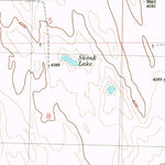 United States Geological Survey Lewis Lake, CO (1982, 24000-Scale) digital map