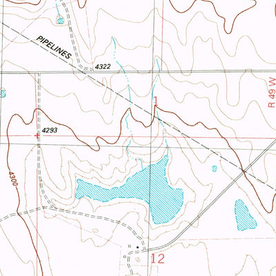 United States Geological Survey Lewis Lake, CO (1982, 24000-Scale) digital map