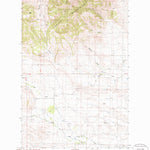 United States Geological Survey Lewis Peak, MT (1985, 24000-Scale) digital map
