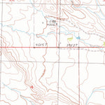 United States Geological Survey Lewis Peak, MT (1985, 24000-Scale) digital map