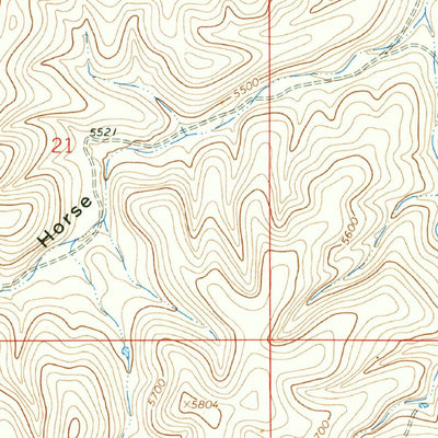 United States Geological Survey Lewis Peak NE, NM (1965, 24000-Scale) digital map