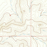 United States Geological Survey Lewis Peak, NM (1965, 24000-Scale) digital map