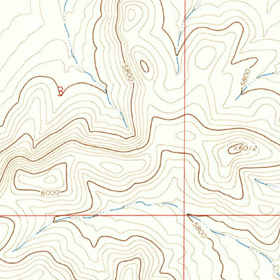 United States Geological Survey Lewis Peak, NM (1965, 24000-Scale) digital map