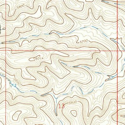 United States Geological Survey Lewis Peak, NM (1965, 24000-Scale) digital map