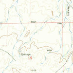 United States Geological Survey Lewis Ranch, WY (1962, 24000-Scale) digital map