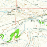 United States Geological Survey Lewis Ranch, WY (1962, 24000-Scale) digital map