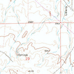 United States Geological Survey Lewis Ranch, WY (1991, 24000-Scale) digital map